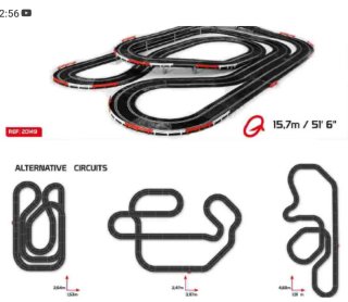 Scalextric Ninco Master Track Set V.9
