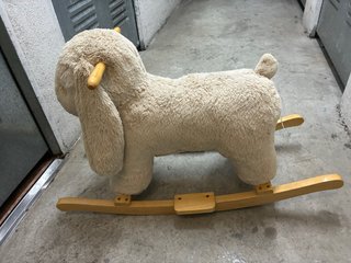 Balancín infantil de peluche