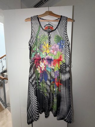 Vestido Desigual Estampado
