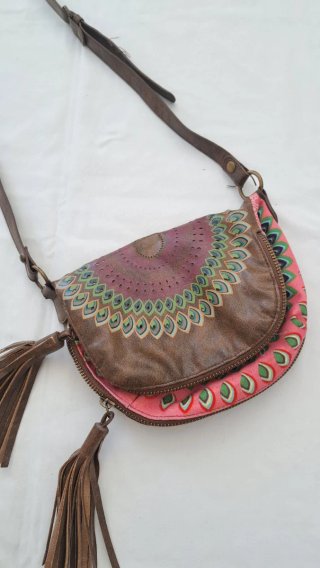 Bolso vintage bandolera Desigual