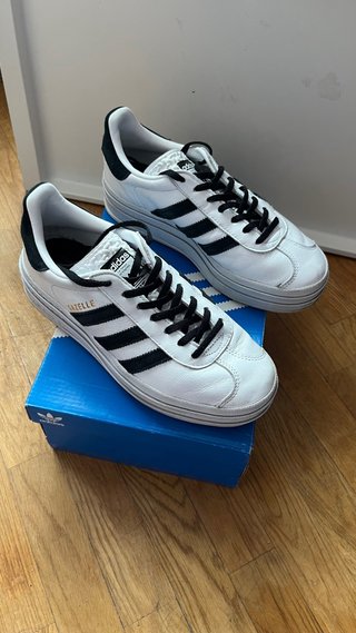 Zapatillas Adidas Gazelle Blancas y Negras