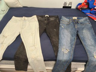Lote 3 Vaqueros Pull&Bear Talla M