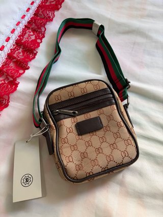 Bandolera Gucci Beige y Marrón