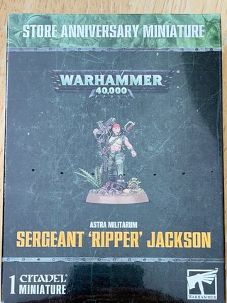 Warhammer 40,000 Sergeant Ripper Jackson