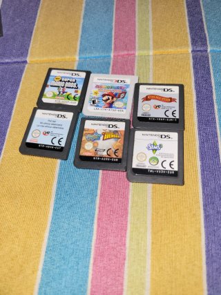 Lote 6 Jogos Nintendo DS/3DS
