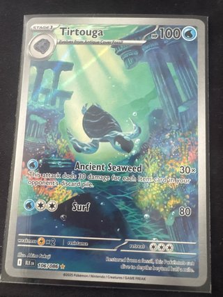 Carta Pokémon Tirtouga 106/086