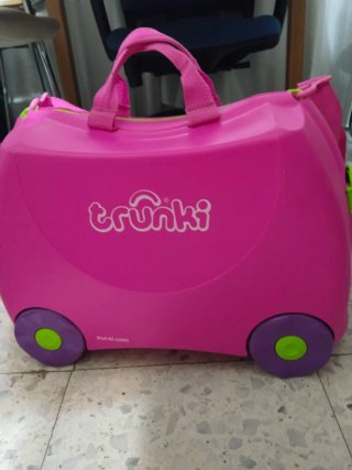 Maleta Infantil Trunki Rosa