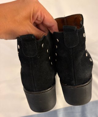 Botines Ante Negros T-40