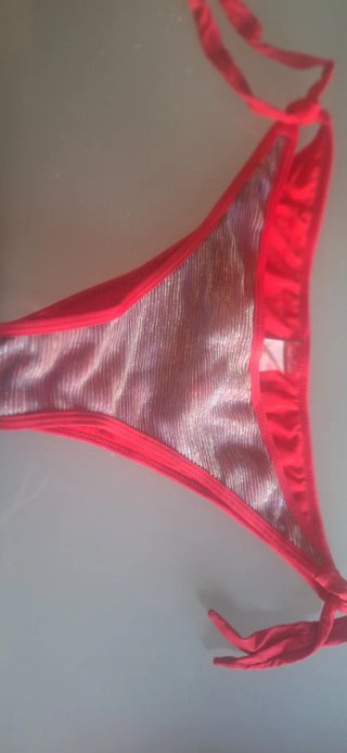 Slip bikini rosso