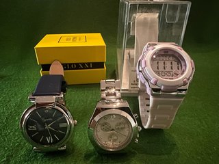 Relojes Cyprea, Longbo, G&B (Plata, Rosa)