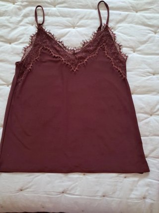 Camiseta encaje Amisu Talla S