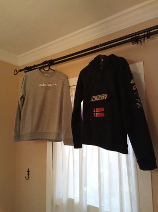 Lote 2 Sudaderas Adidas y Geographical Norway