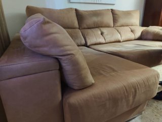 Sofá Chaise Longue Extensible y Reclinable