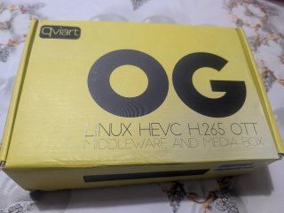Qviart OG H.265 Media Box Linux IP TV