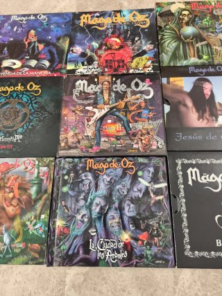 CDs Mägo de Oz coleccionista