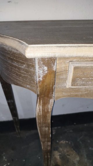 Mesa Recibidor Vintage de Madera