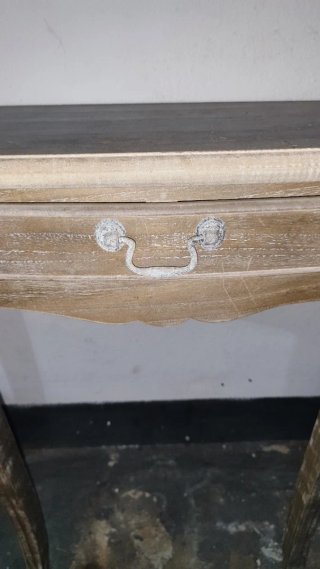 Mesa Recibidor Vintage de Madera