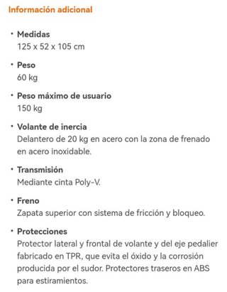 Bicicleta estática Bodytone EX-2 Profesional
