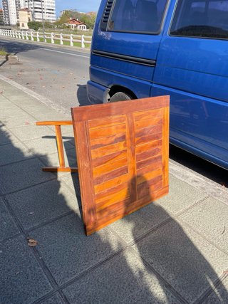 Mesa Plegable de Madera de Teca