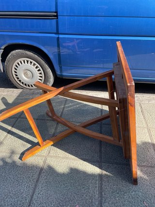 Mesa Plegable de Madera de Teca