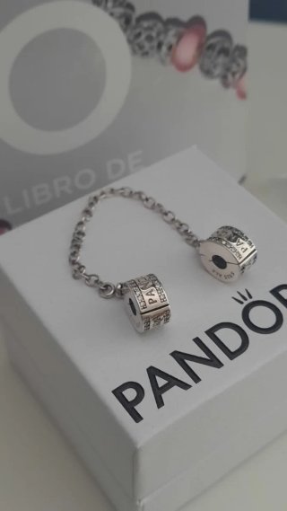 Cierre de seguridad Pandora plata