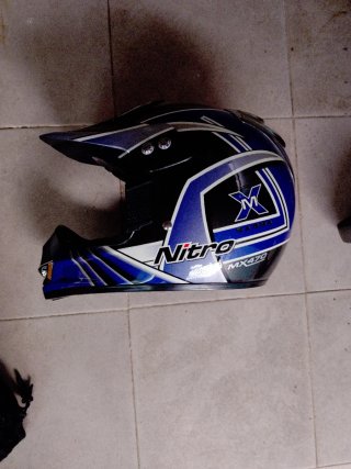 Casco Motocross Nitro MX470