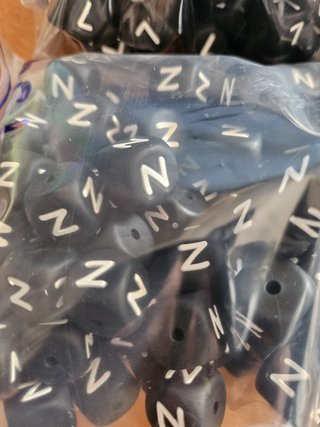 Lote de letras de silicona para manualidades