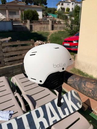 Casco de Snowboard Bollé Blanco