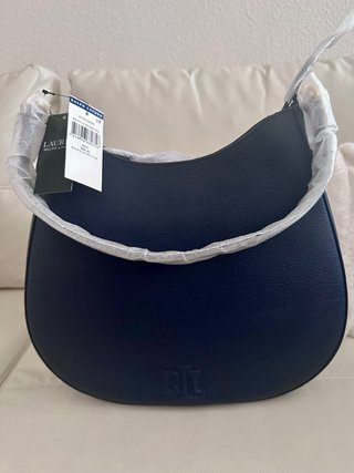 Bolso Hombro Ralph Lauren Azul Marino