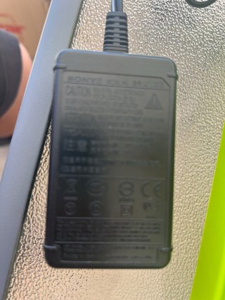 Cargador de Batería Sony para Videocámara