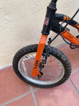 Monty Bicicleta infantil 103 bmx naranja