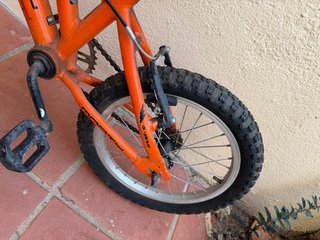 Monty Bicicleta infantil 103 bmx naranja