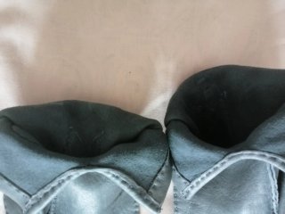 Guantes de Piel Gris