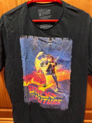 Camiseta Springfield Back to the Future Talla XL