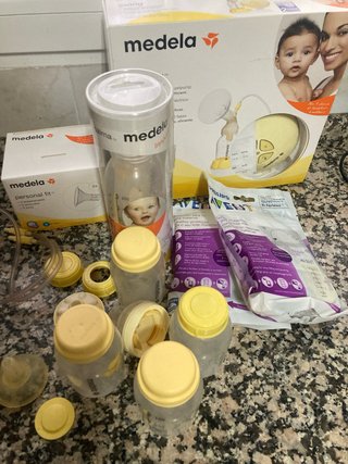 Sacaleches Medela y Biberones Avent