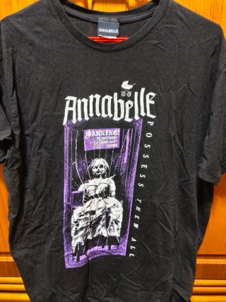 Camiseta Annabelle Negra