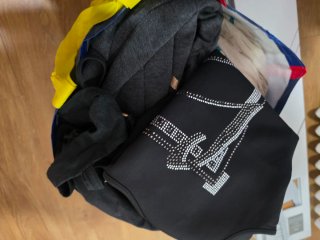 Bolsa grande de ropa con detalles