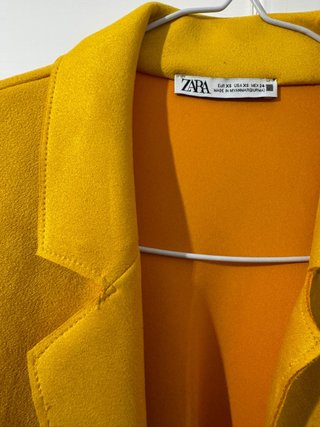 Chaqueta Amarilla Zara Talla XS