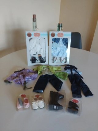 Lote Ropa y Zapatos Muñeca Paola Reina