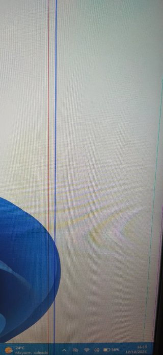 Monitor Samsung S24A312 per parti