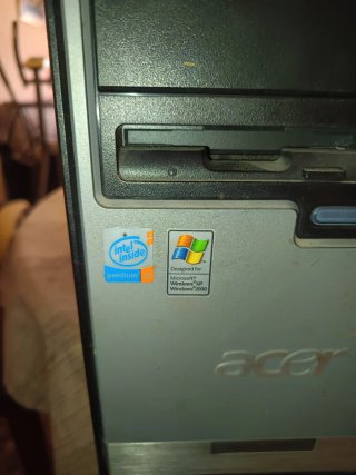 Torre Computer Acer Nero e Grigio