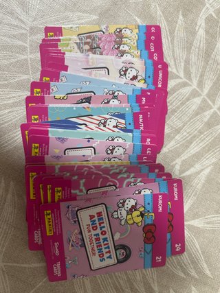 Cromos Hello Kitty y Amigos Panini
