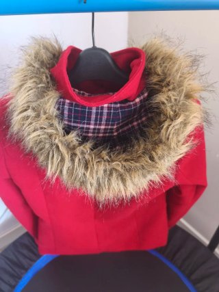 Chaqueta Roja Stradivarius T-L