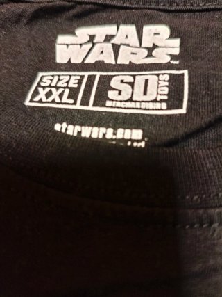 Camiseta Star Wars The Last Jedi Negra