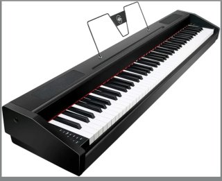 Piano Eléctrico Negro