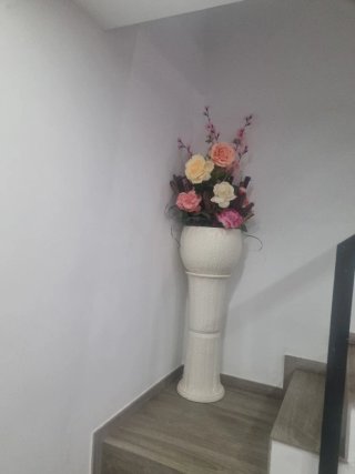 Jarrón grade Blanco
