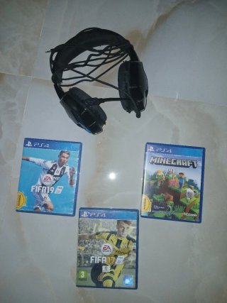 PS4 Juegos: FIFA 19, FIFA 17, Minecraft