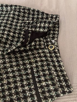 Pantalón de vestir estampado