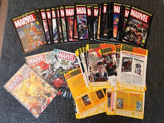 Lote revistas Marvel Age y Panini Cómics