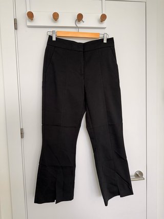 Pantalón negro de vestir acampanado C&A (Talla 34)